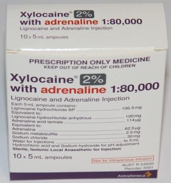 Liquid Lignocaine Hcl & Adrinaline Bitartrate Injection