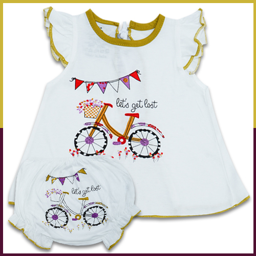 Sumix Sona Girls Frocks Age Group: 0 - 18 Months