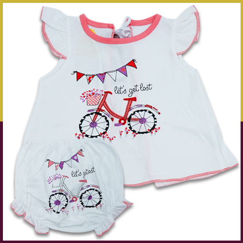 Sumix Sona Girls Frocks Age Group: 0 - 18 Months
