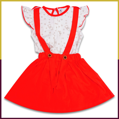 Sumix Oliviya Baby Girl Frock Age Group: 0 - 18 Months