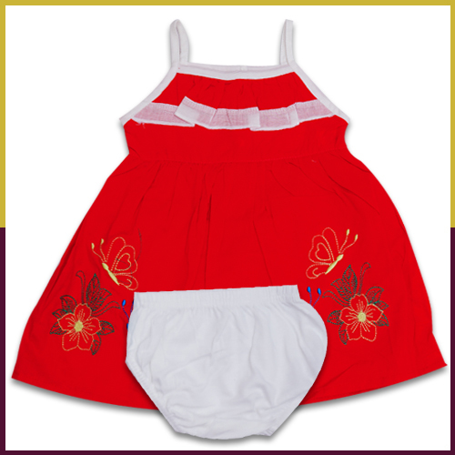 Sumix Niya Baby Girl Frock Age Group: 0 - 18 Months