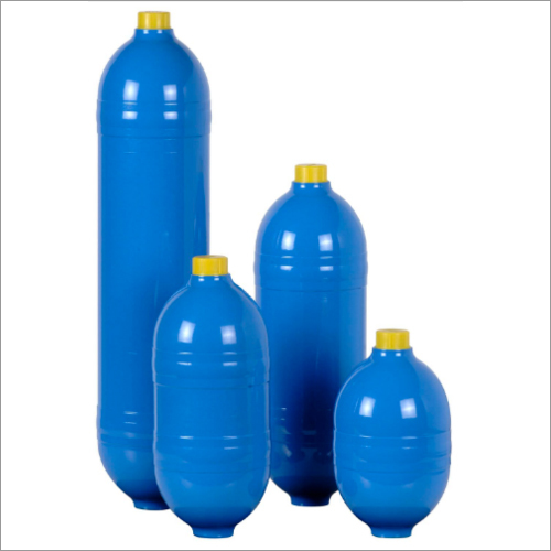 Industrial Bladder Hydraulic Accumulator - Color: Blue