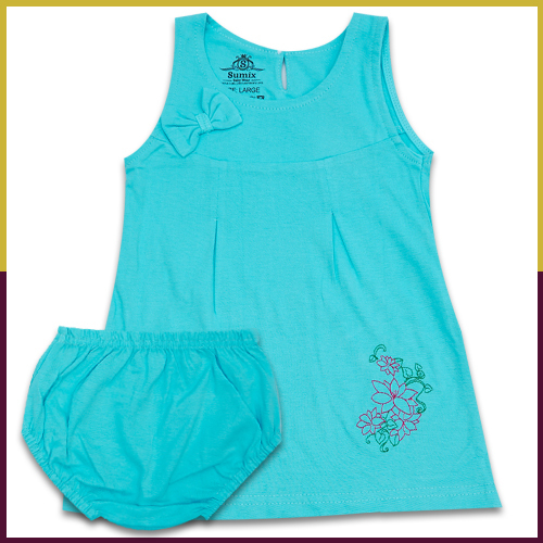 Sumix Mila Baby Girl Frock Age Group: 0 - 18 Months