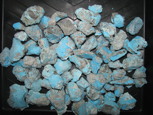 Turquoise Stone - Natural Turquoise Material | Authentic Gemstone Quality, Rich Blue Hue