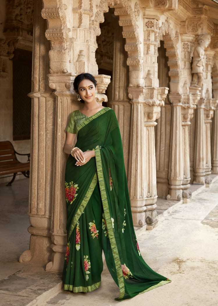 10 Color Available Trendy Linen Designer Festival Wear Saree