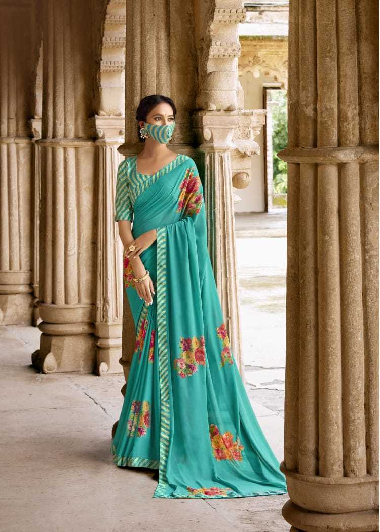 10 Color Available Trendy Linen Designer Festival Wear Saree