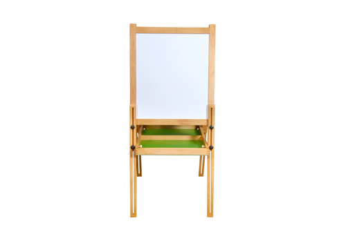 बच्चों के लिए किडकेन वुडन इज़ेल बोर्ड 2 इन 1 मैग्नेटिक व्हाइट एंड ब्लैक इज़ेल बोर्ड 4 से 12 साल के बच्चों के आयु वर्ग के लिए हाइट एडजस्टेबल ईज़ेल बोर्ड: न्यूनतम 36 महीने