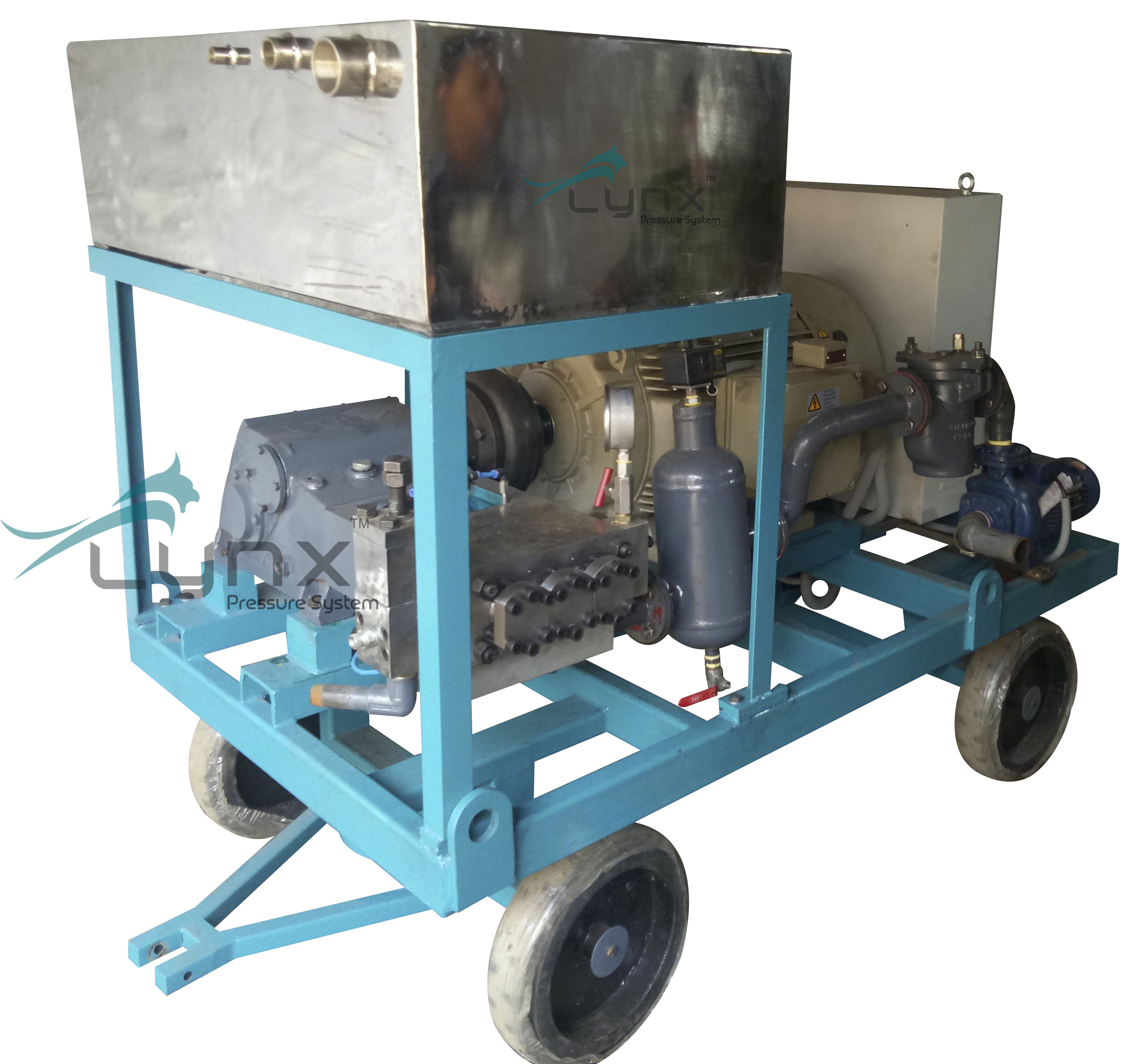 Water Blasting Cleaning Machines - Color: Blue