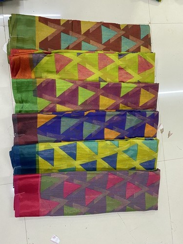 प्रिंटेड साड़ी