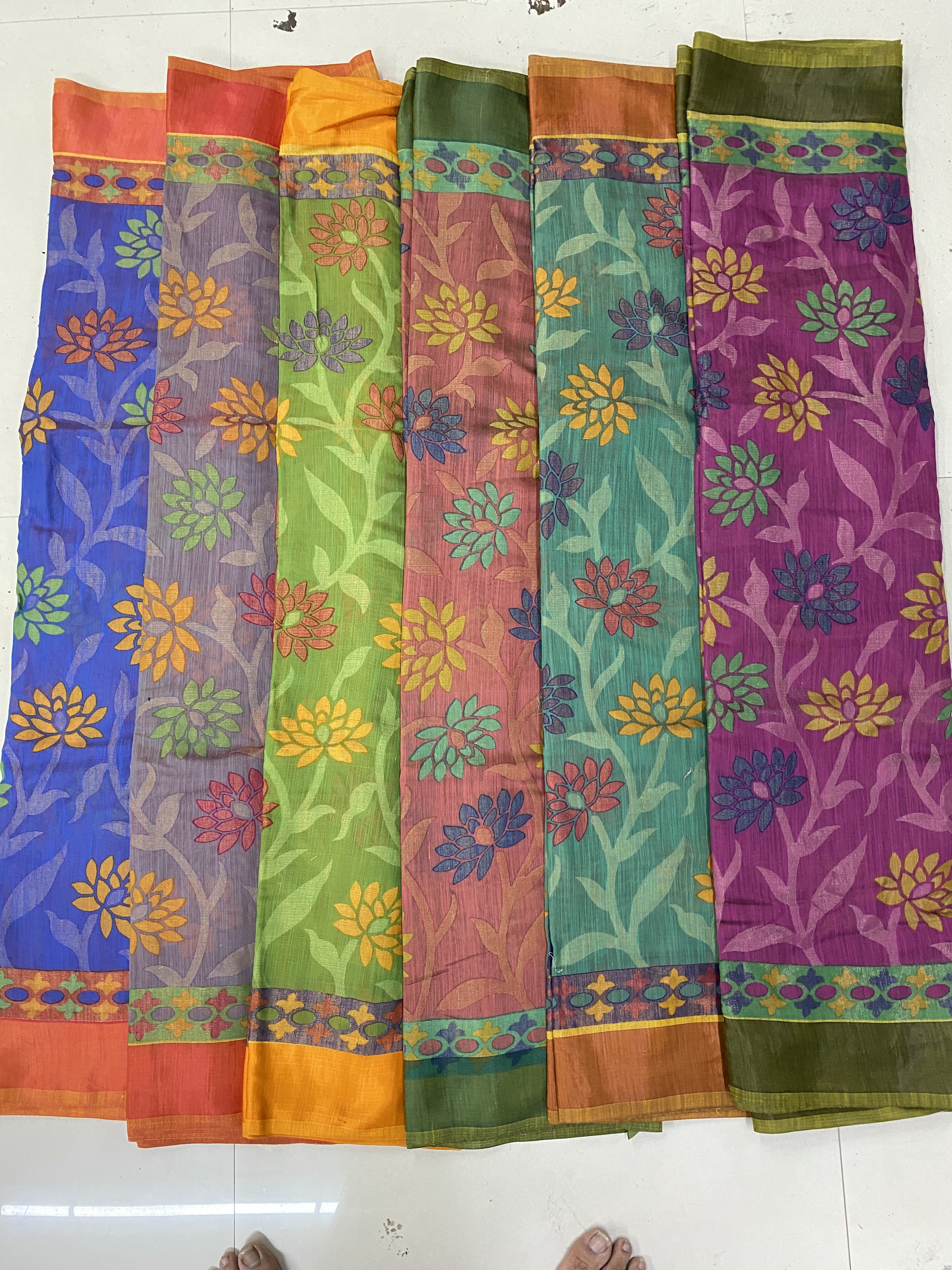Printed Saree