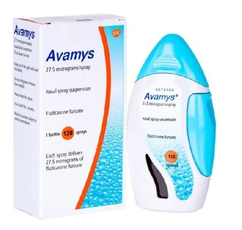 ब्रांड Avamys Fluticasone Furoate नाक स्प्रे