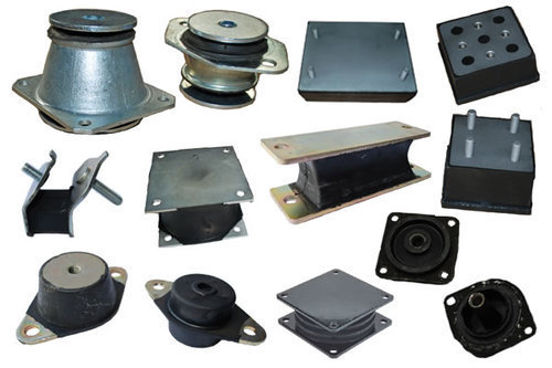 Anti Vibration Pads - High-Quality Rubber, 12x12 Inches , Noise and Vibration Reduction for Industrial and Domestic Use