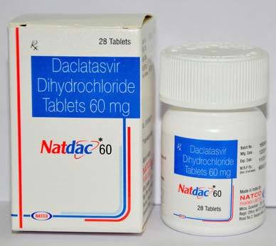 Daclatasvir Tablets - 60mg Anti-viral Formula | 1000 Units For Hepatitis C Treatment, Recommended For Adults And Women, Store In A Dry Place