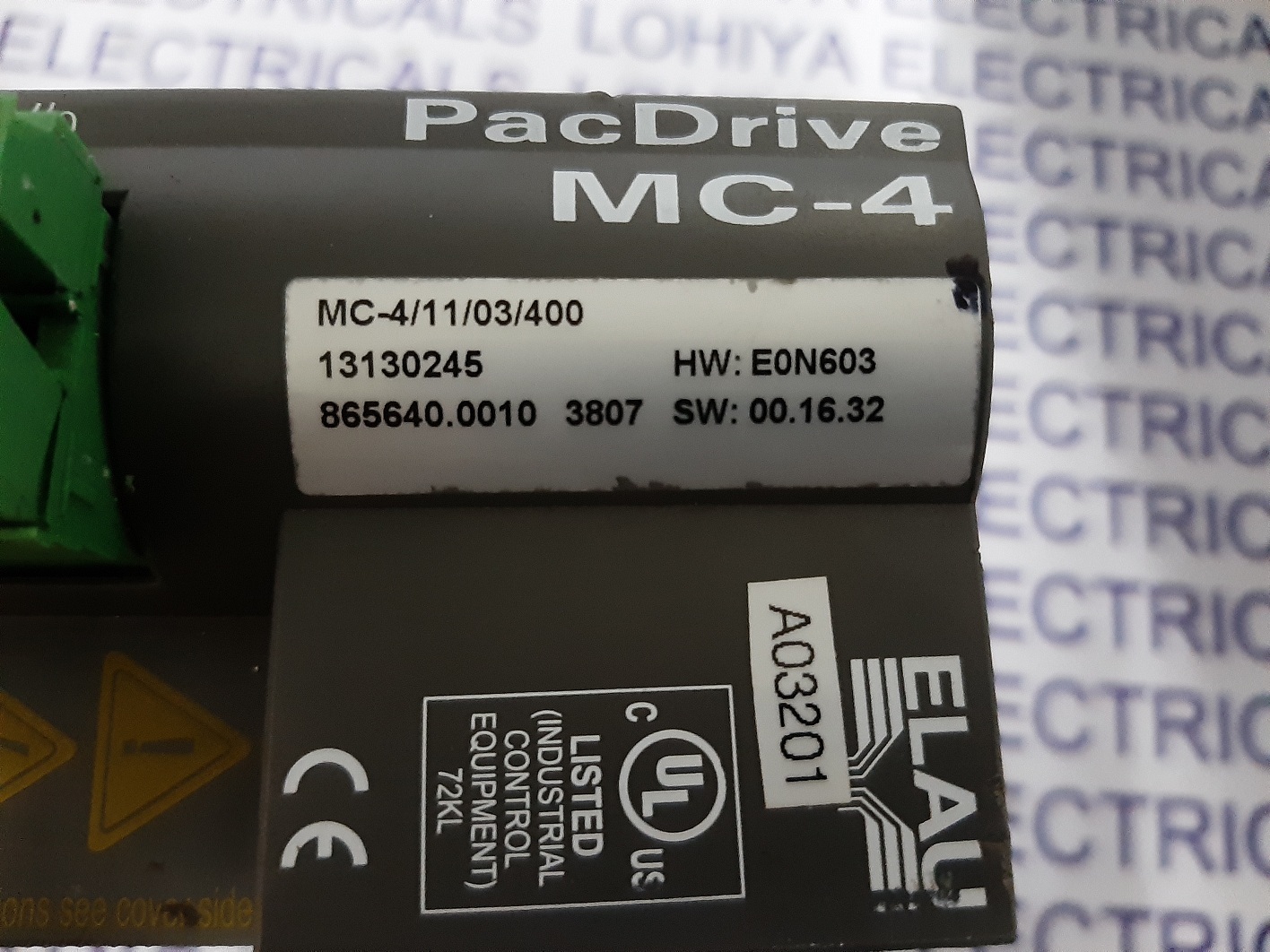 Elau Pac Servo Drive Mc-4/11/03/400