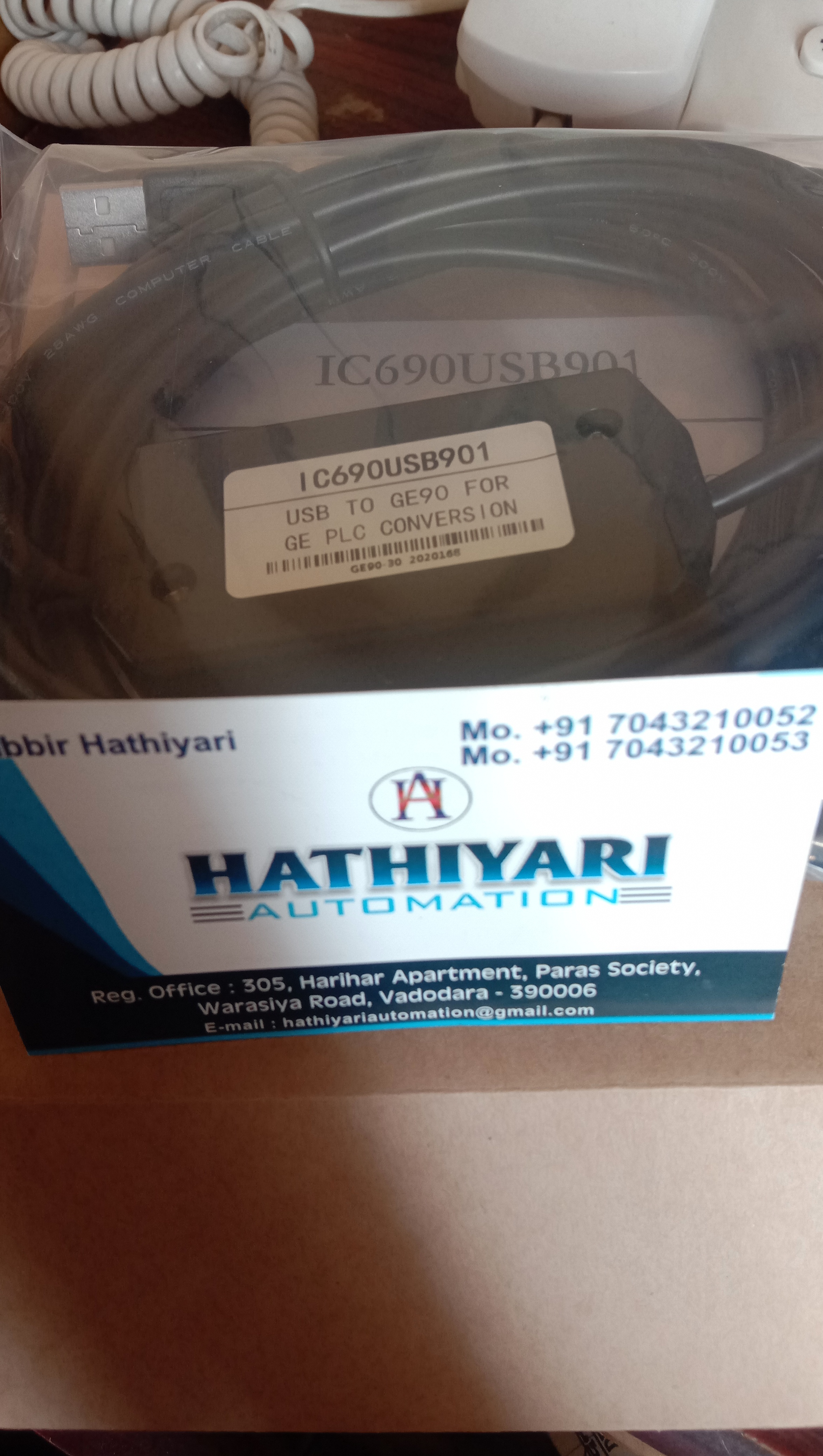 Ic690usb901 Plc Programming Cable Warranty: N/a