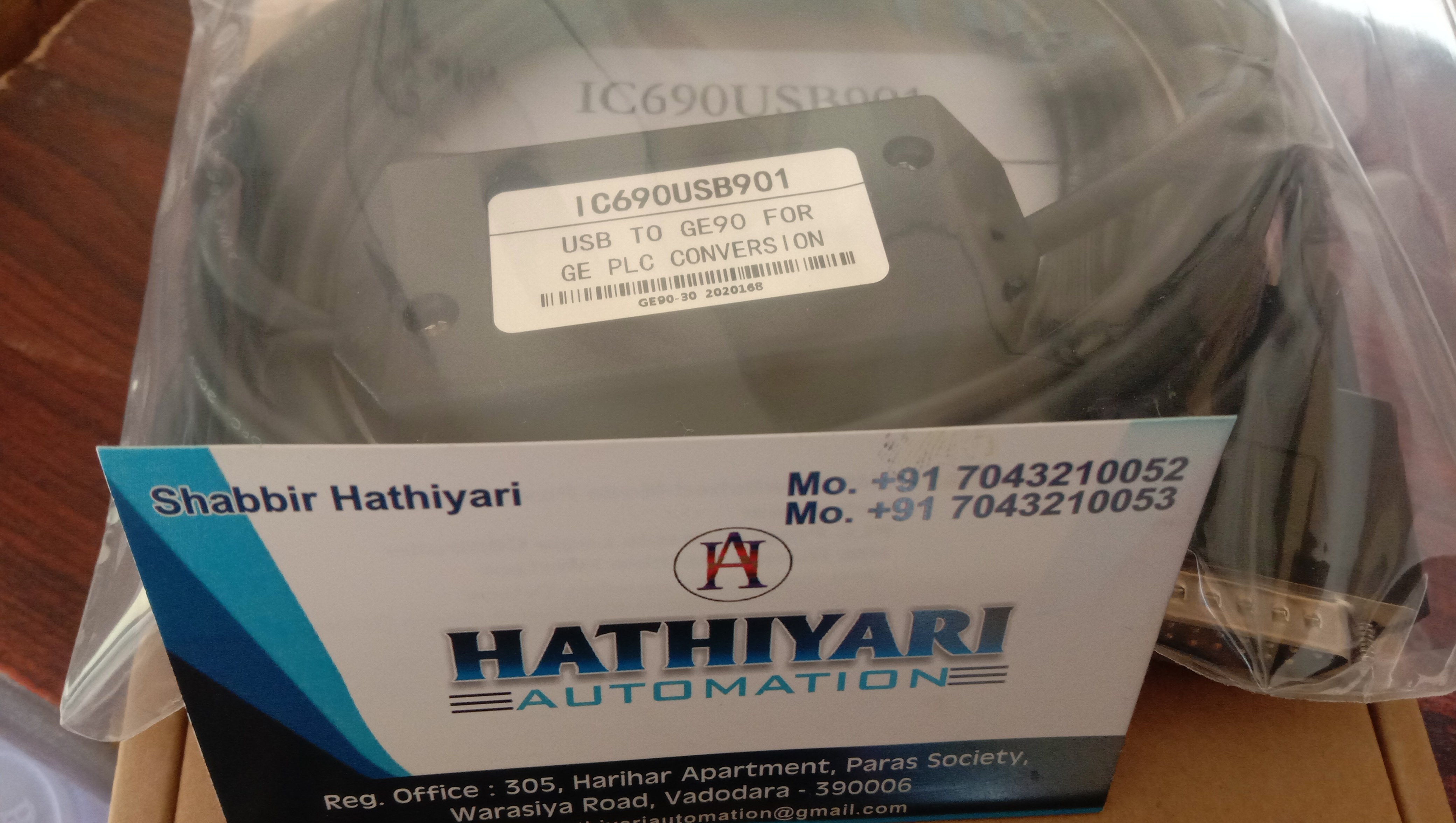 Ic690usb901 Plc Programming Cable Warranty: N/a