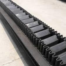 S-wall Conveyor Belt - M24 Material, Heights From 40mm To 630mm | Heat Resistant, High Abrasion Resistant, Enhanced Flexibility With Diagonal Fabric Reinforcement