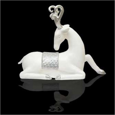 Frp White Deer Statue Application: Decoration