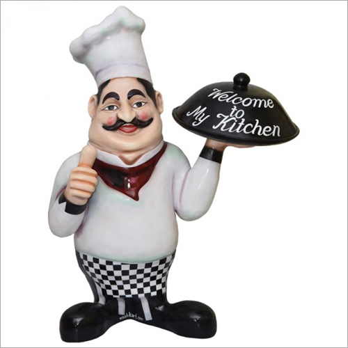 Frp Master Chef Statue