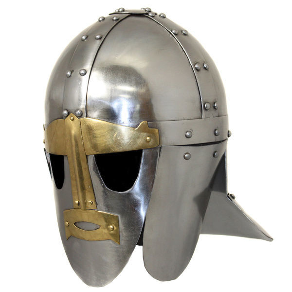 16th Century Sutton Hoo Anglo Saxon Armor Helmet ~ Medieval Helmet Length: Adult Size