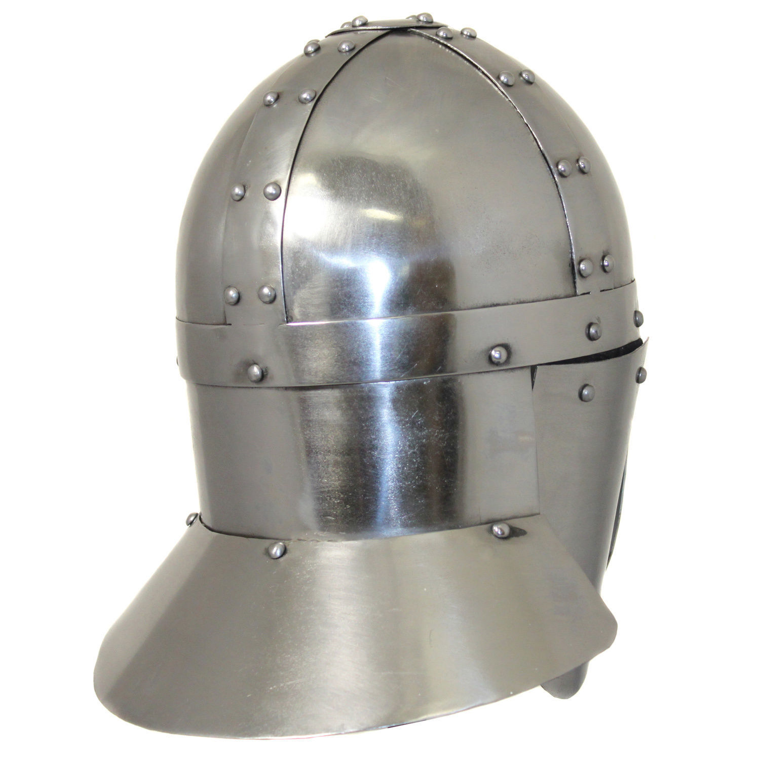16th Century Sutton Hoo Anglo Saxon Armor Helmet ~ Medieval Helmet Length: Adult Size