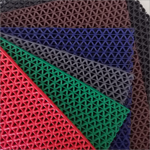 पीवीसी एंटी स्किड मैट बैक सामग्री: रबर टीपीआर