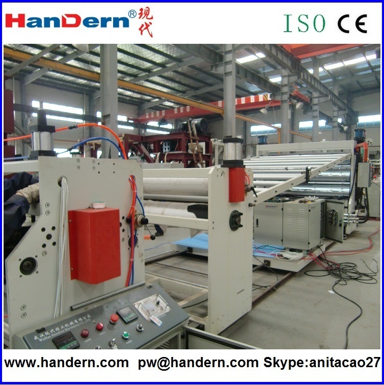 Automatic Plastic Sheet Extrusion Making Machine Pp Pc Pe Plastic Sheet Extrusion Production Line
