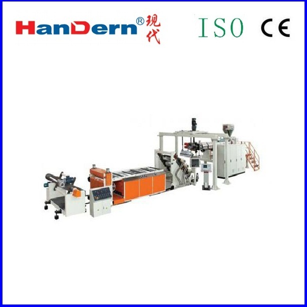 Pet Film Extrusion Making Machine - 500-800 Kg/hr, Automatic Operation With Electric Direct Drive, Computerized Control, Metal Finish