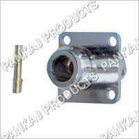 गोल्डन एंड सिल्वर एन फीमेल क्लैंप टाइप पैनल माउंटिंग Rg-58