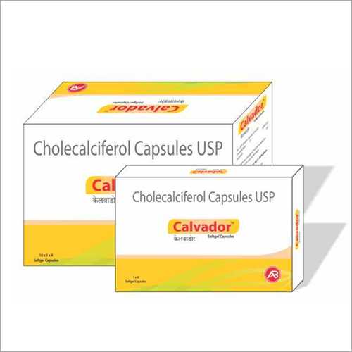 Cholecalciferol Capsules USP - 60000 IU, Dietary Supplement for Bone Health | Recommended for All, Store in a Dry Place, As Per Doctor's Instructions