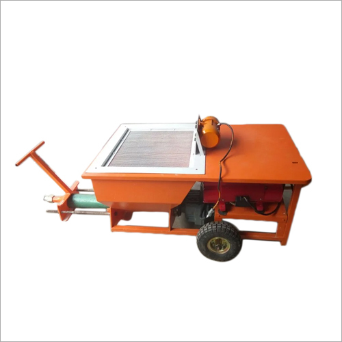 Epdm Jogging Track Spray Machine - Color: Orange