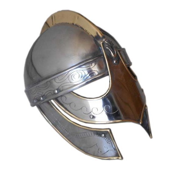 Medieval Armor Helmet~ Medieval Valsgarde Armor Helmet Length: Adult Size