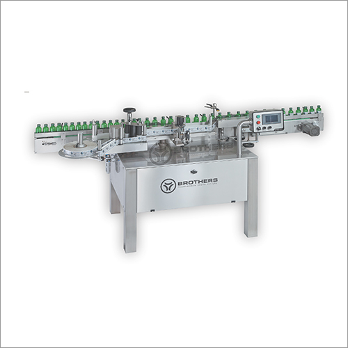 Automatic Vertical Sticker Labelling Machine - Label Height 8 mm to 150 mm, Product Diameter 15 mm to 90 mm | High-Speed 150 Labels Per Minute, User-Friendly PLC Control System