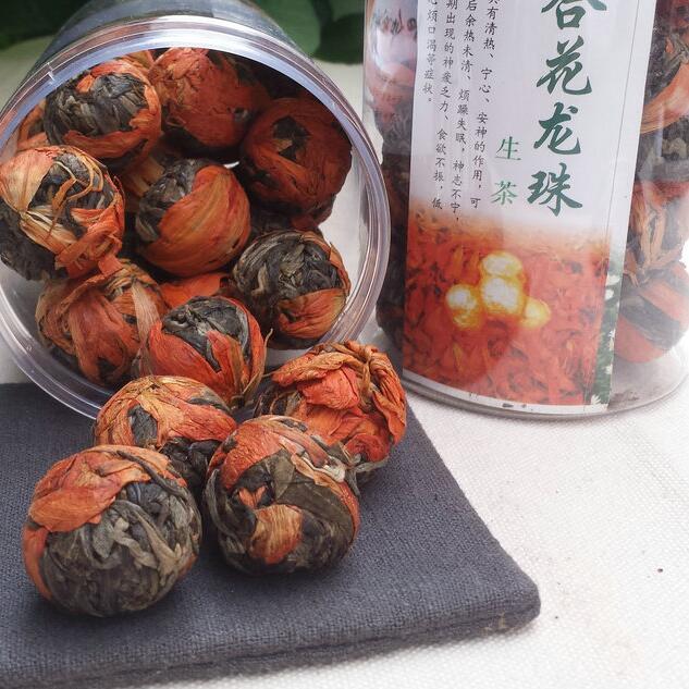Skin Beauty Herbal Detox Private Label Flavored Flower Lily Pure Tea Ball