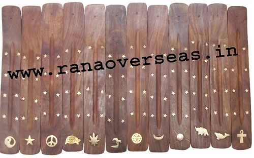 Wood Wooden Incense Stick Holder Ash Catcher