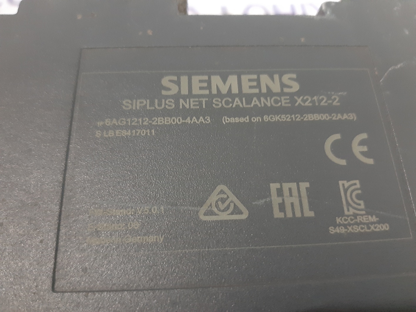 Siemens Scalance Module 6ag1212-2bb00-4aa3