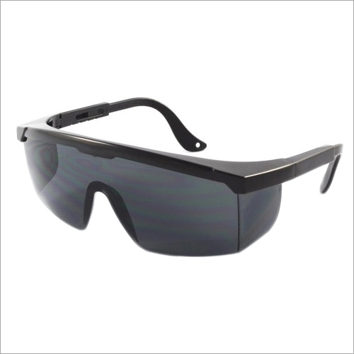 Black Zoom Safety Goggles - Polycarbonate Lenses, Plastic Frame, Black Color | Unisex for Engineering, Painting, and Oil Industries