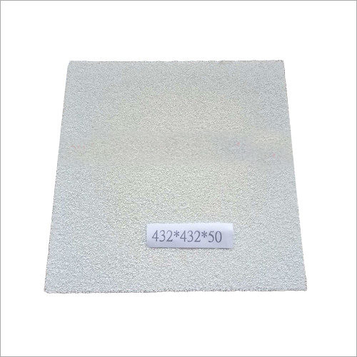 Alumina Ceramic Foam Filter - 50-600mm, White Color, 10-60ppi Pore Size, 80-90% Efficiency | High Porosity, Mechanical Stability, Excellent Thermal And Corrosion Resistance