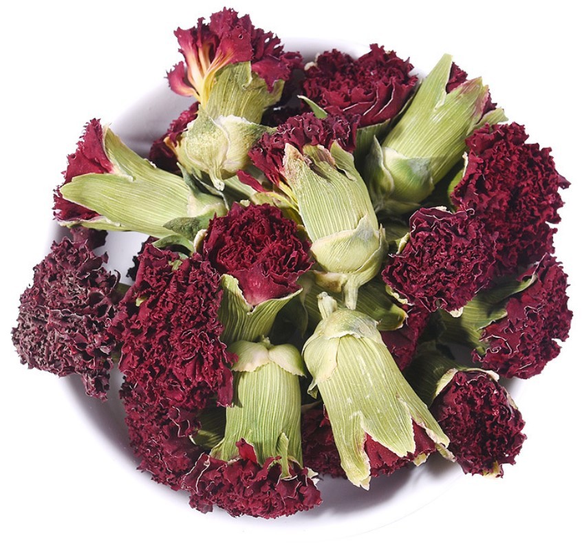 Carnation Petals Flower Tea Dried Carnation Flowers Herb Tea For Relaxing Nerves