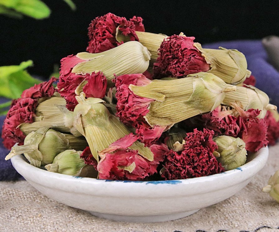 Carnation Petals Flower Tea Dried Carnation Flowers Herb Tea For Relaxing Nerves
