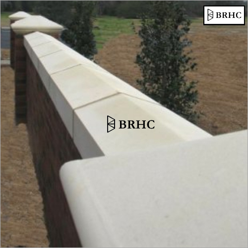 Concrete Coping Stone - Customized Size, Polished Surface Treatment | High Durability, Weather-resistant Design