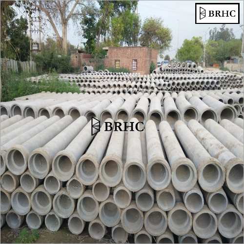 Rcc Round Pipes - Concrete, Customized Size, Polished Surface | Eco-friendly, Durable, Corrosion Resistant
