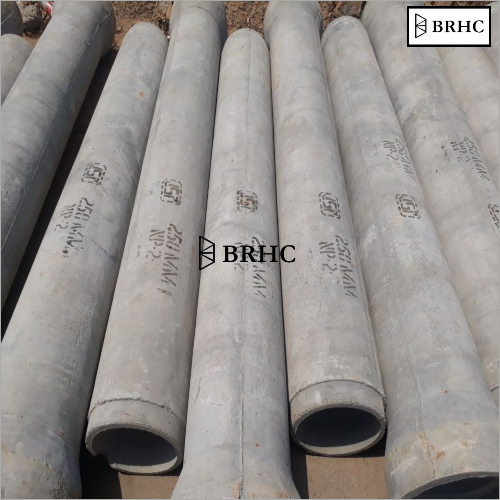 Rcc Round Pipes - Concrete, Customized Size, Polished Surface | Eco-friendly, Durable, Corrosion Resistant