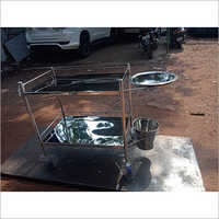 बेसिन के साथ ट्रॉली आवेदन: अस्पताल