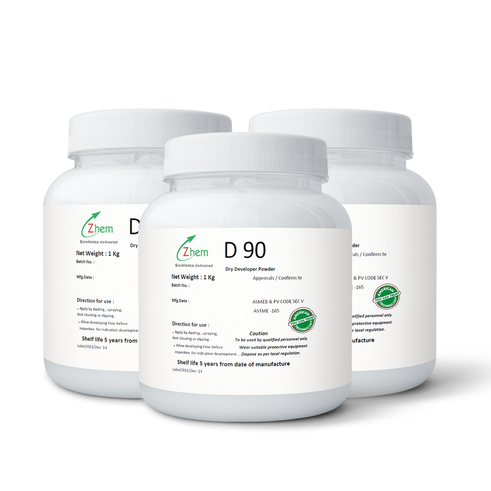 White Dry Developer Powder