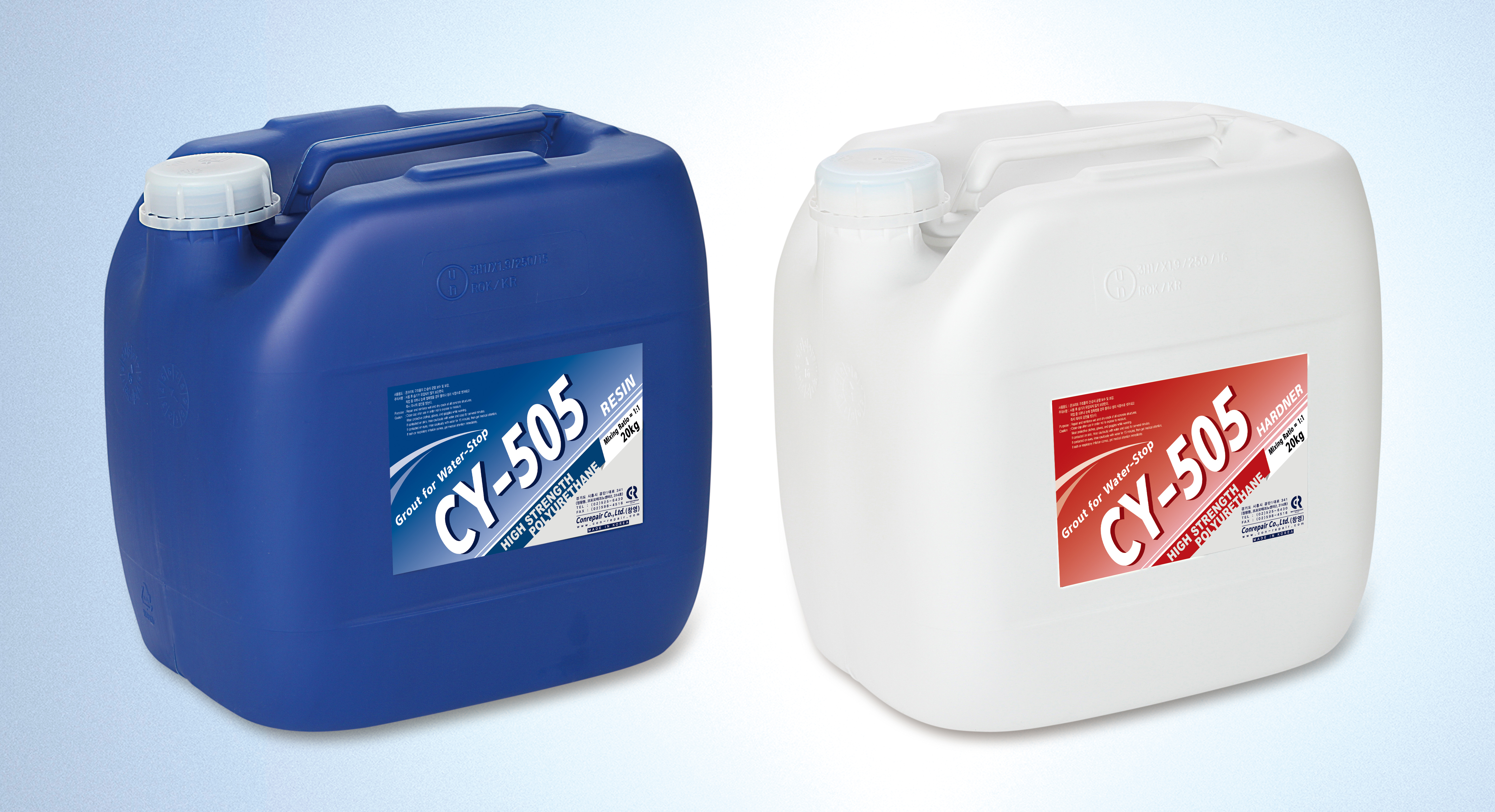 Pu / Epoxy Injection Grouting - Chemical Form: Liquid