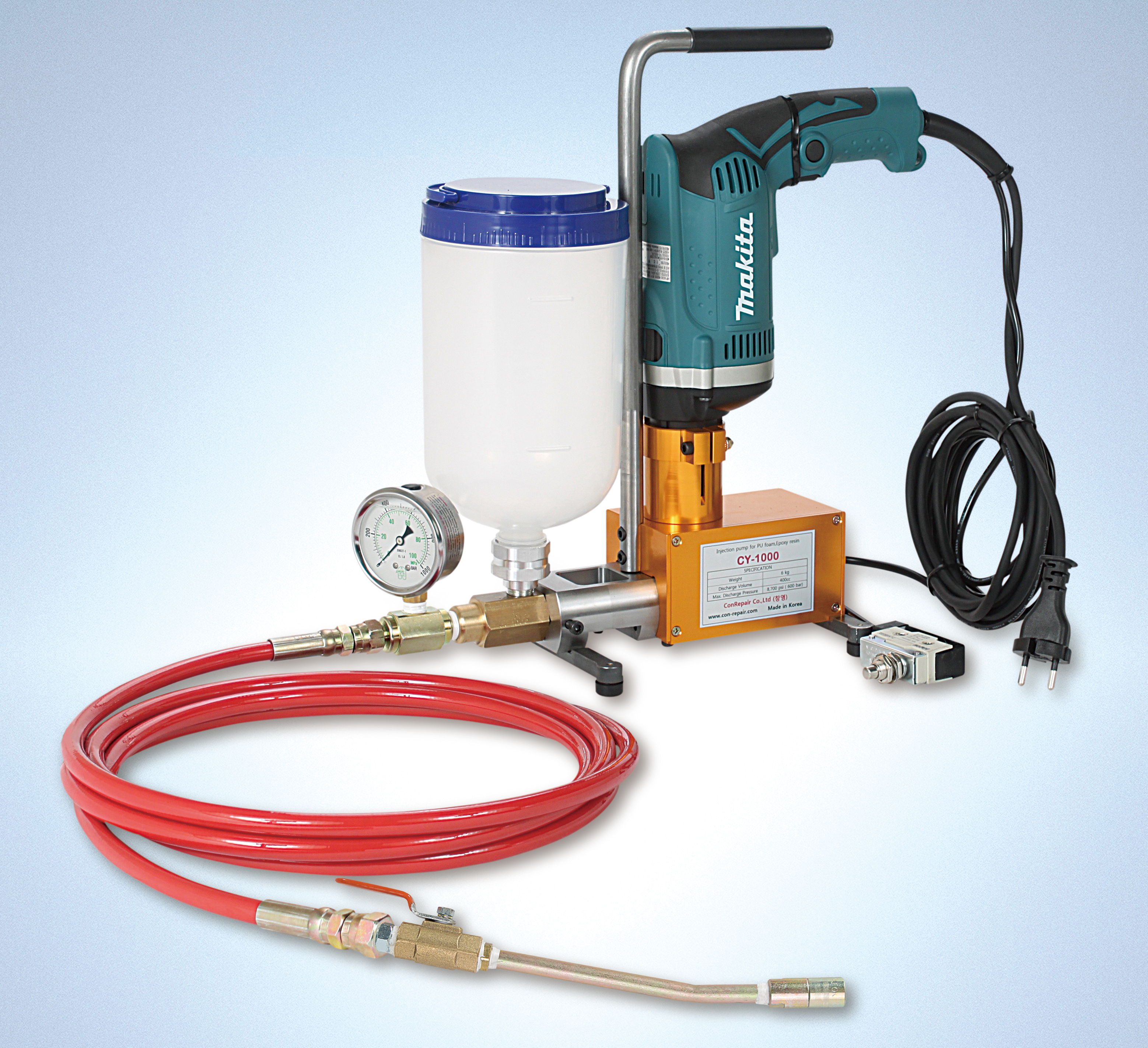Pu / Epoxy Injection Grouting - Chemical Form: Liquid