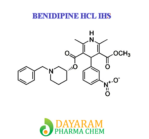 Benidipine Hydrochloride - 4mg & 8mg Film Coated Tablets | Calcium Channel Blocker, Antihypertensive Agent, Effective In Angina Pectoris