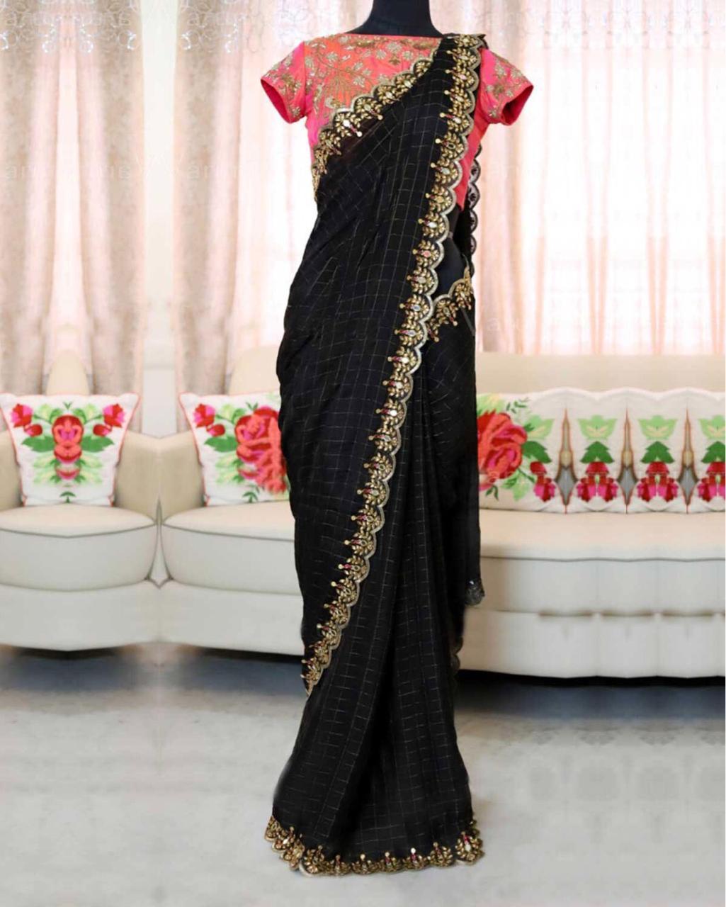 Multi Colour Saree New Launch