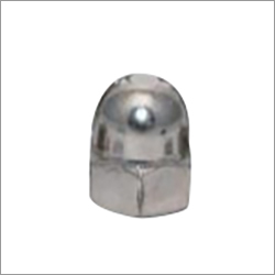 Dome Nut - Steel, Standard - Metric Thread, Hex Drive, Dome Shape Head | Corrosion Resistant, Nickel Plated, Medium Hardness, High Tensile Strength